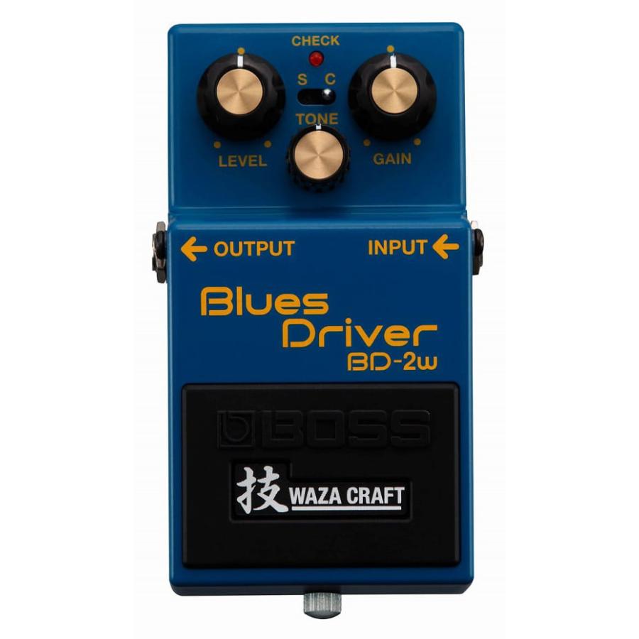 / BD-2W(J) Blues Driver W オーバードライブ 純正アダプターPSA-100S2+Fenderケーブル(Fiesta 【別】 Red/3m) 同時購入セット
