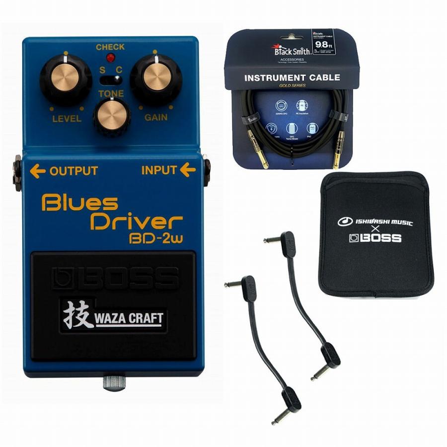 BOSS / BD-2W 技 Waza Craft (STS3(ケーブル)+パッチケーブル2本+