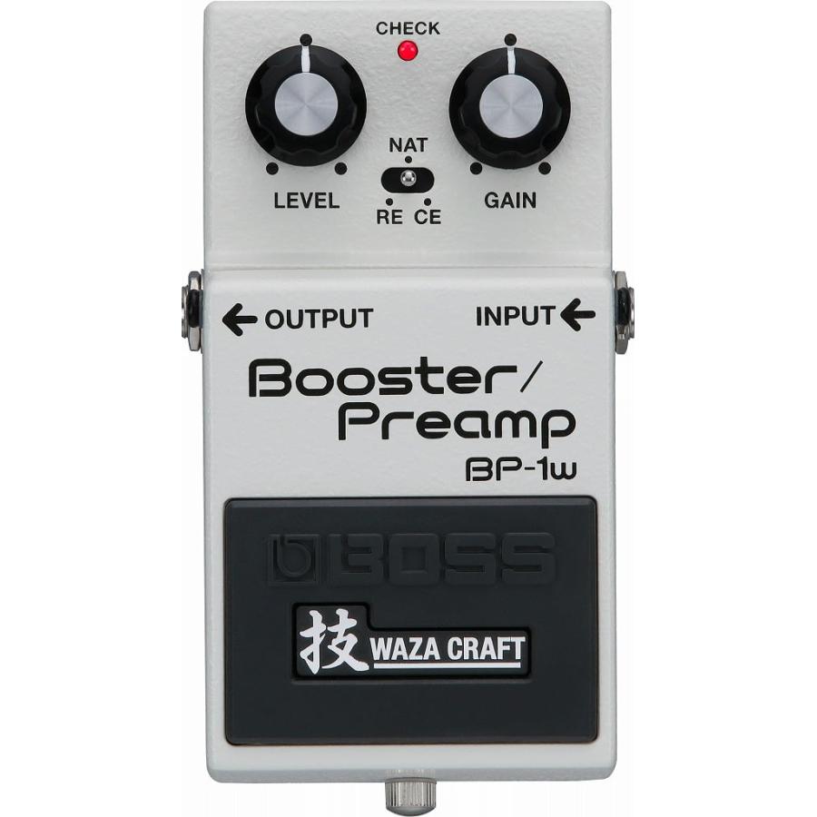 BOSS BP-1w ➕メーカー純正電源PSA-100s2 BOSS（ボス） BOSS / BP-1W Booster/Preamp ブースター 純正アダプター