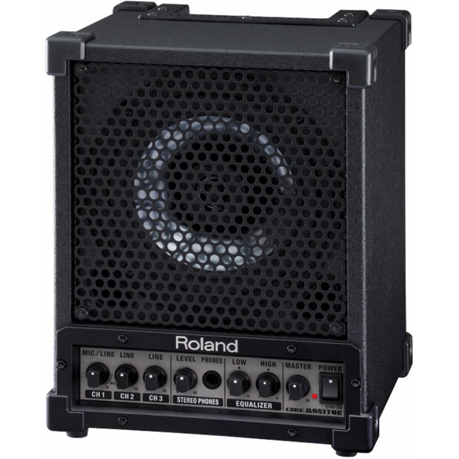 Roland CM-30 スタジオモニター 30W　赤白Y字ケーブル付属 ローランド（Roland） Roland / CM-30 (ミニステY字ケーブル付き