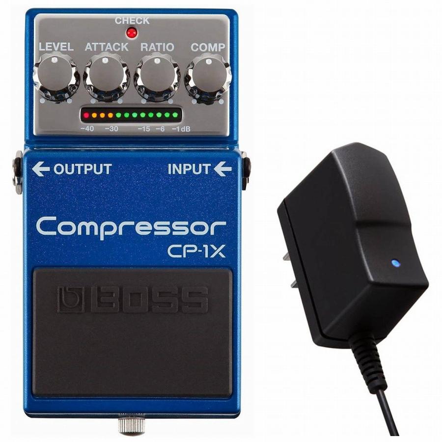 BOSS コンプレッサー CP-1X (BOSS純正9V ACアダプター付き) BOSS（ボス） BOSS / CP-1X Compressor(純正ACアダプター同時購入