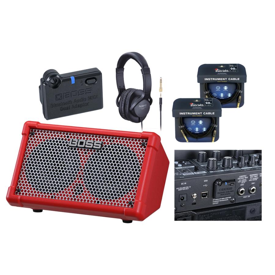 BOSS / CUBE Street II Red (BluetoothアダプターBT-DUAL同時購入