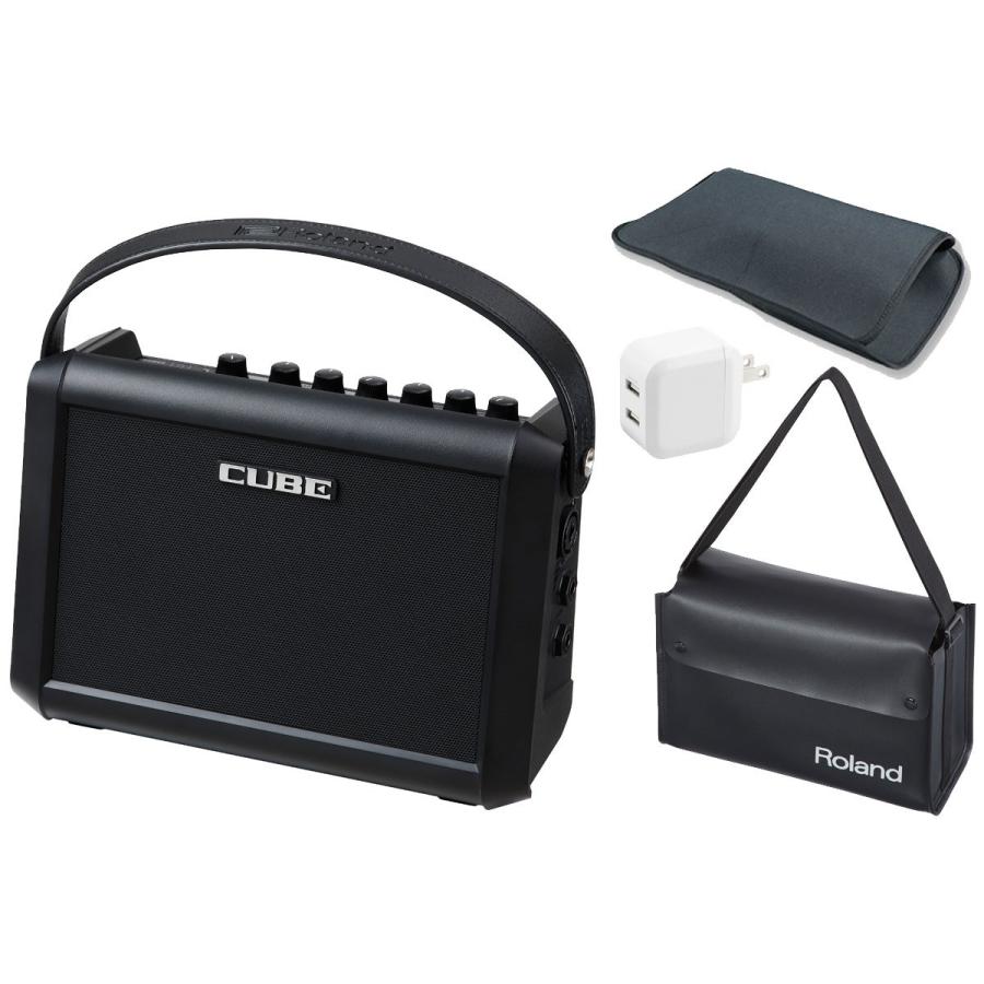 Roland CUBE Street 純正バッグ ACアダプタ付 送料込み Roland PSB12USET PSB-12U2 ACコードセット (5100047396) (5100059164