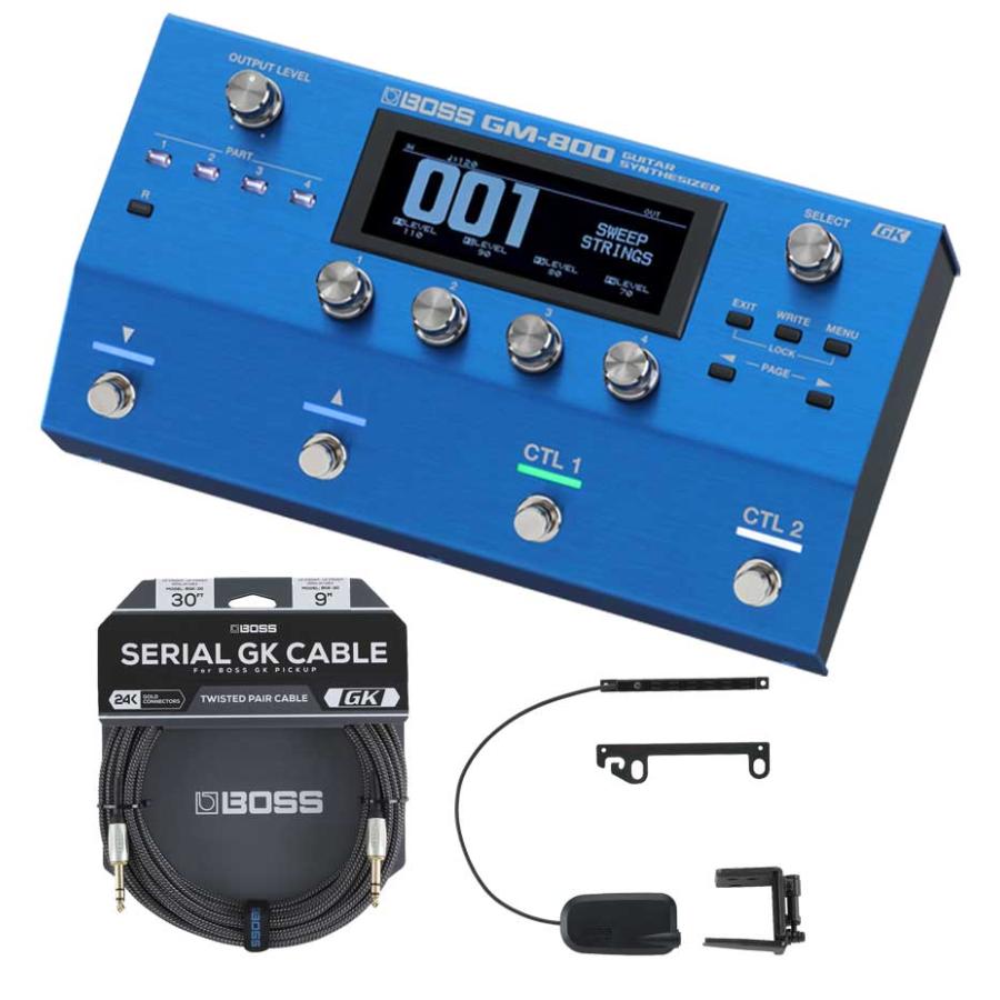 BOSS（ボス） BOSS / GM-800 Guitar Synthesizer + GK-5ピックアップ + 