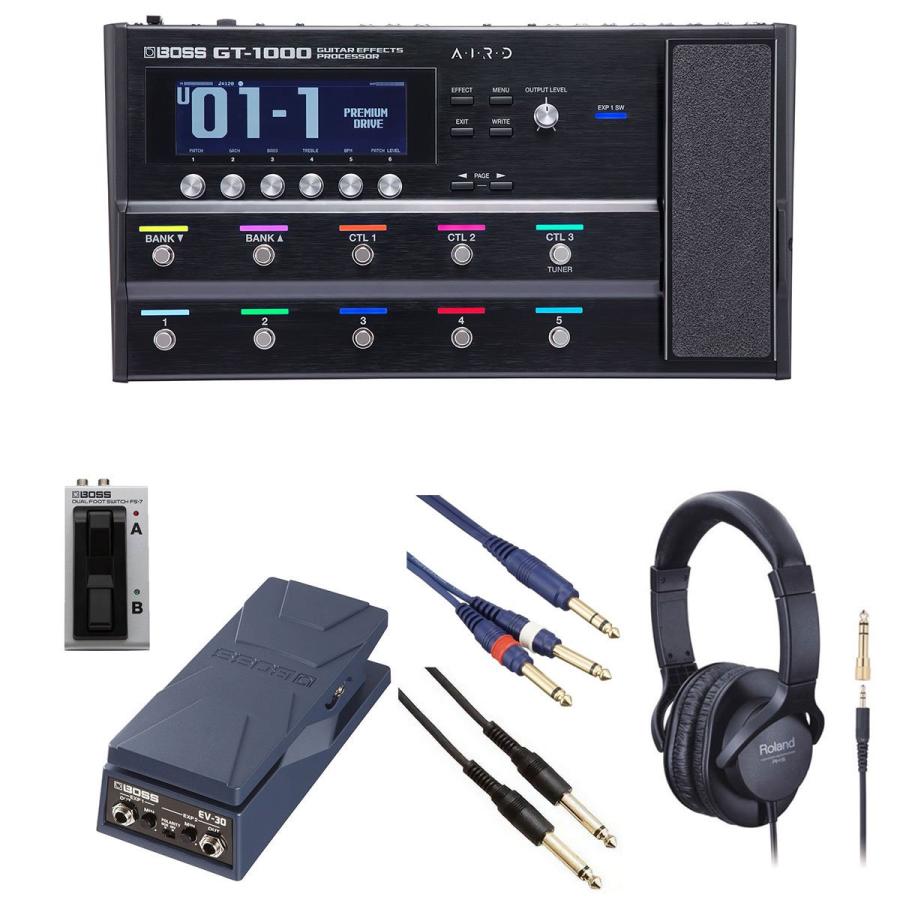 BOSS GT-1000CORE フットスイッチFS-7付き BOSS GT-1000CORE FS-7
