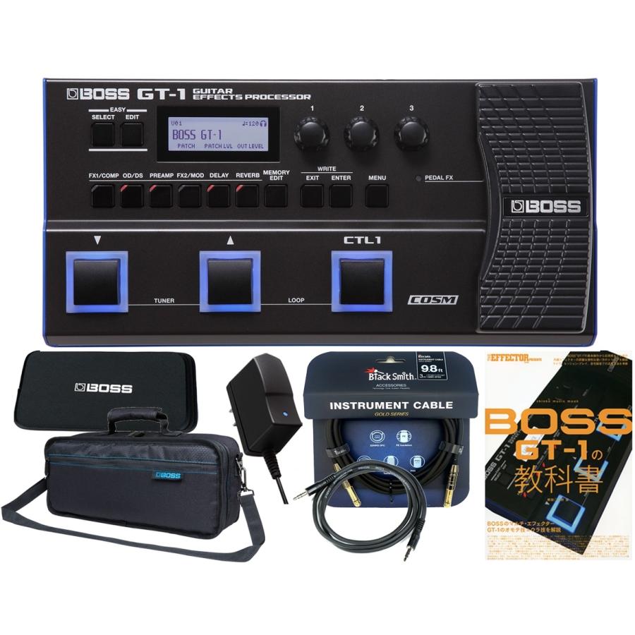 BOSS（楽器、器材） BOSSGT-1 純正アダプター 純正バッグCB-GT1 GT-1 