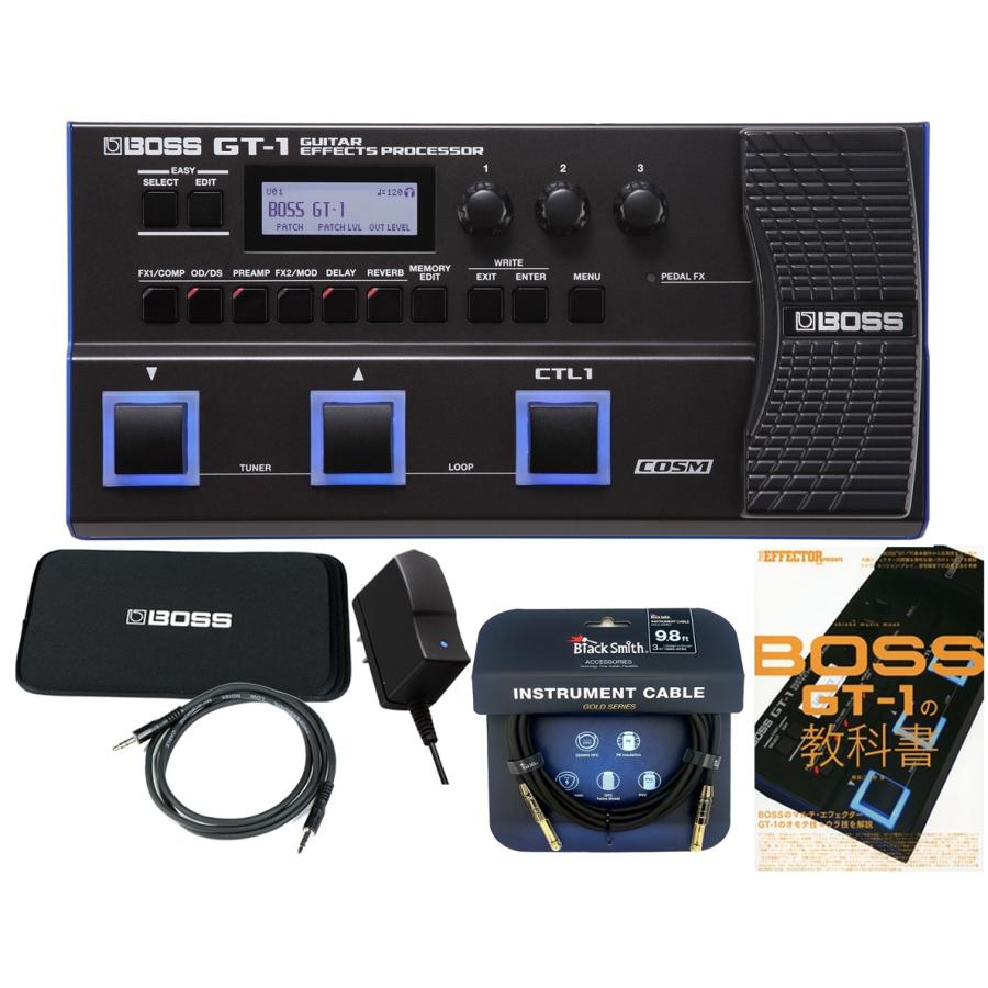 BOSS(楽器、器材) BOSS / GT-1 純正アダプター GT-1教科書 BOSS(楽器、器材) BOSS / GT-1 純正アダプター GT-1教科書