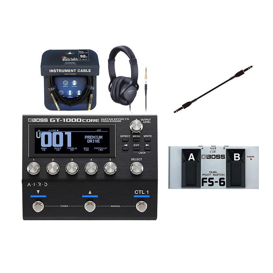 BOSS GT-1マルチエフェクター + FS-6 フットスイッチ セット 初心者必見！使い方解説】BOSS FS-6 デュアル・フットスイッチ