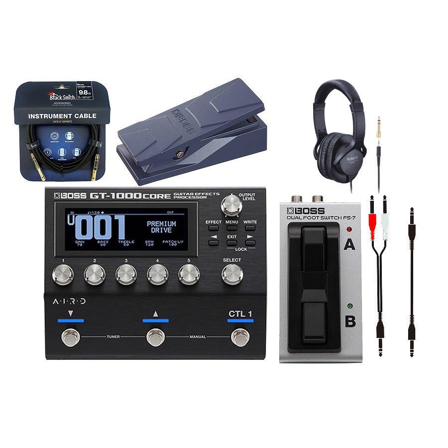 BOSS / GT-1000CORE 周辺機器セット(FS7フットスイッチ)(自由自在に