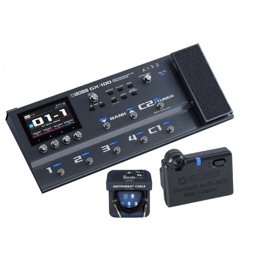 BOSS / GX-100 Guitar Effects Processor (BluetoothアダプターBT-DUAL同時購入セット)(YRK)｜ishibashi