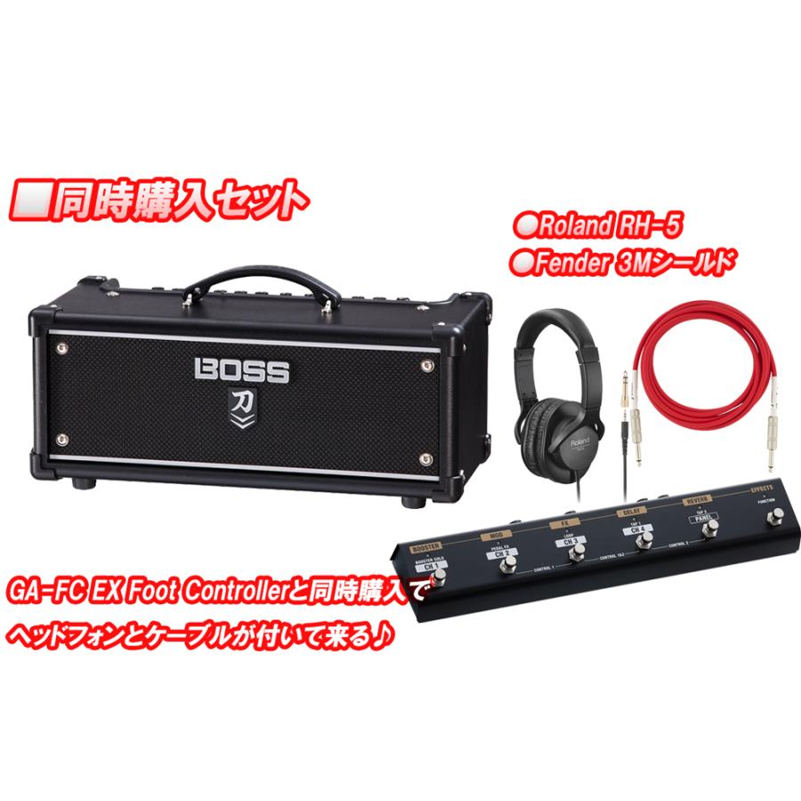 BOSS(楽器、器材) BOSS ボス / KATANA-HEAD MK2 + GA-FC EX BOSS(楽器、器材) BOSS ボス / KATANA-HEAD MK2 + GA-FC EX