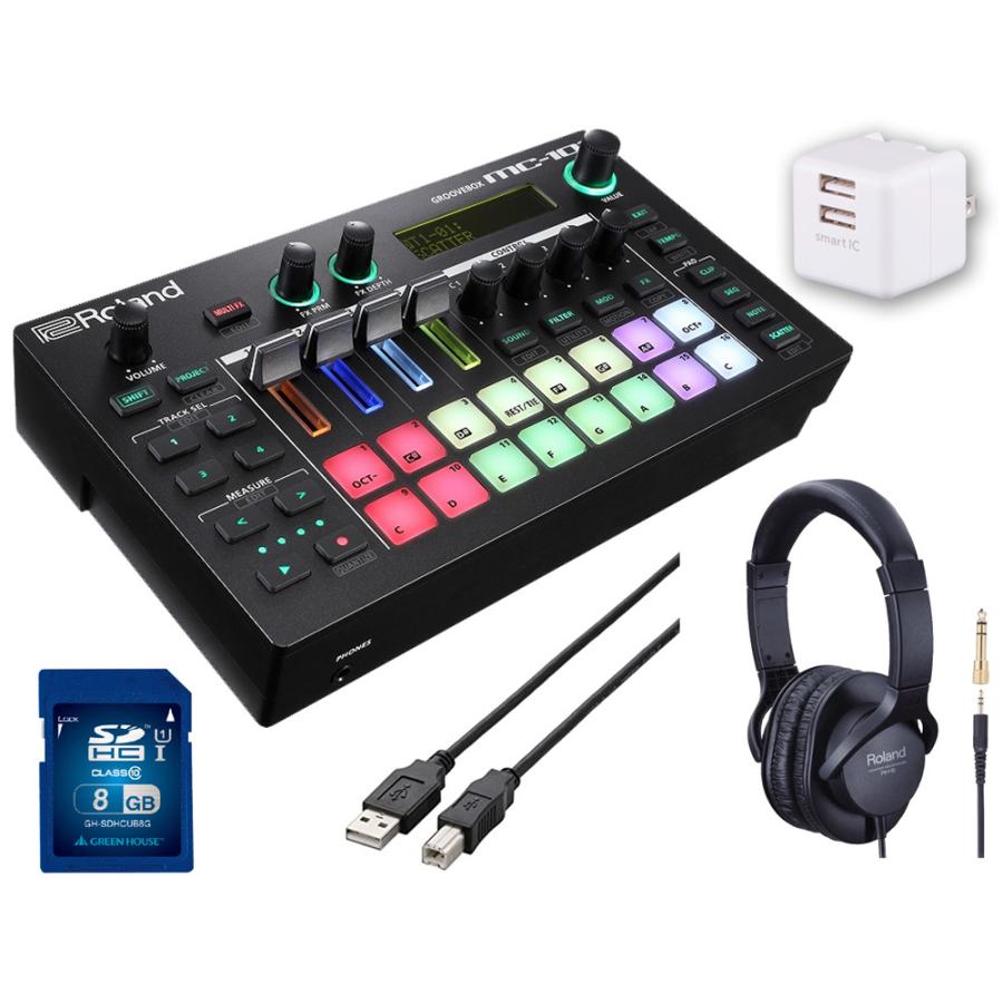 Roland / MC-101 スターターセット -ヘッドフォン、USB電源アダプタ 