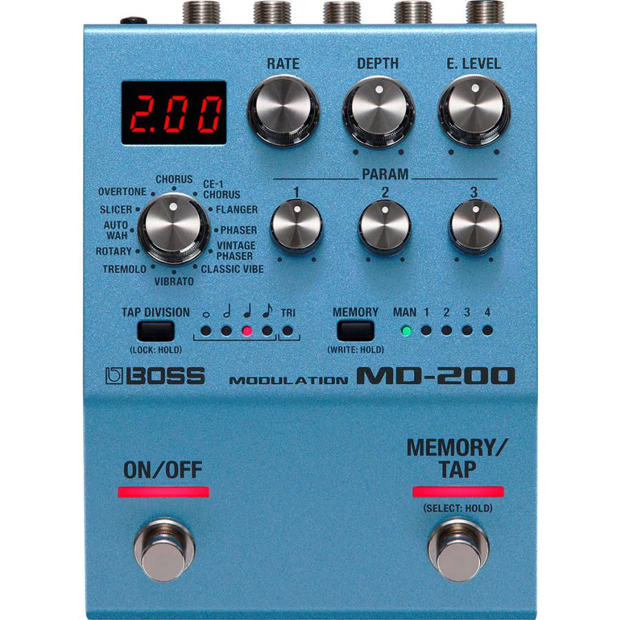 BOSS / MD-200 Modulation(ACアダプター + ギターケーブル・パッチケーブルセット)MD200 ボス ギター｜ishibashi｜02