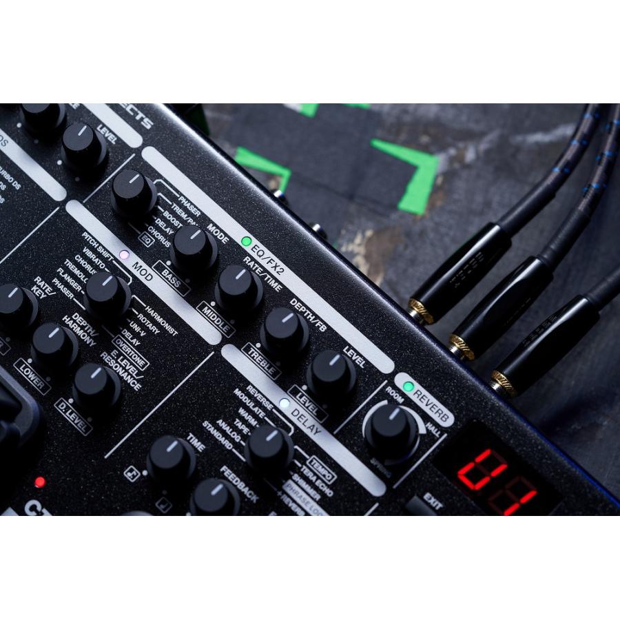 / ME-90 Guitar Multiple Effects マルチエフェクター [BT-DUAL + 純正アダプター同時購入セット] 【ＲＥＤ】 フェンダー ケーブル(赤)(YRK)
