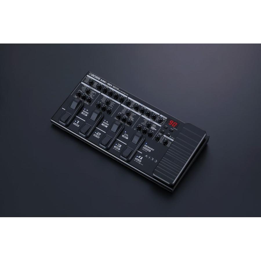 / ME-90 Guitar Multiple Effects マルチエフェクター [BT-DUAL + 純正アダプター同時購入セット] 【ＲＥＤ】 フェンダー ケーブル(赤)(YRK)
