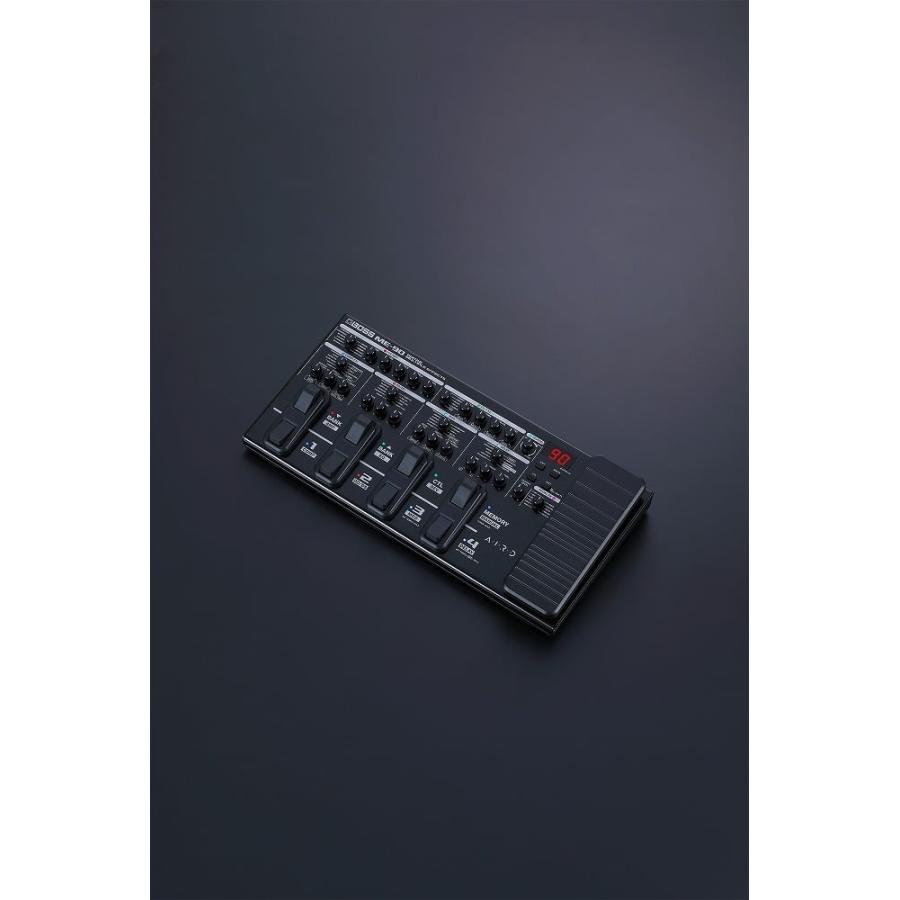 / ME-90 Guitar Multiple Effects マルチエフェクター [BT-DUAL + 純正アダプター同時購入セット] 【ＲＥＤ】 フェンダー ケーブル(赤)(YRK)