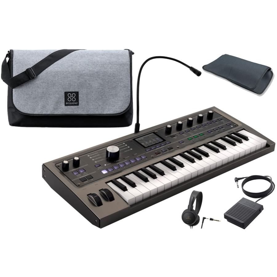 KORG コルグ / microKORG 2 (MK-2) [キャリング・ケース ＆ ヘッドホン・ペダルセット！] SYNTHESIZER/VOCORDER