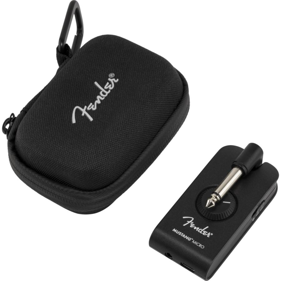 Fender Mustang Micro アンプシミュレーター　専用ケース付 Fender / Mustang Micro 専用ケースセット(ヘッドフォンアンプ