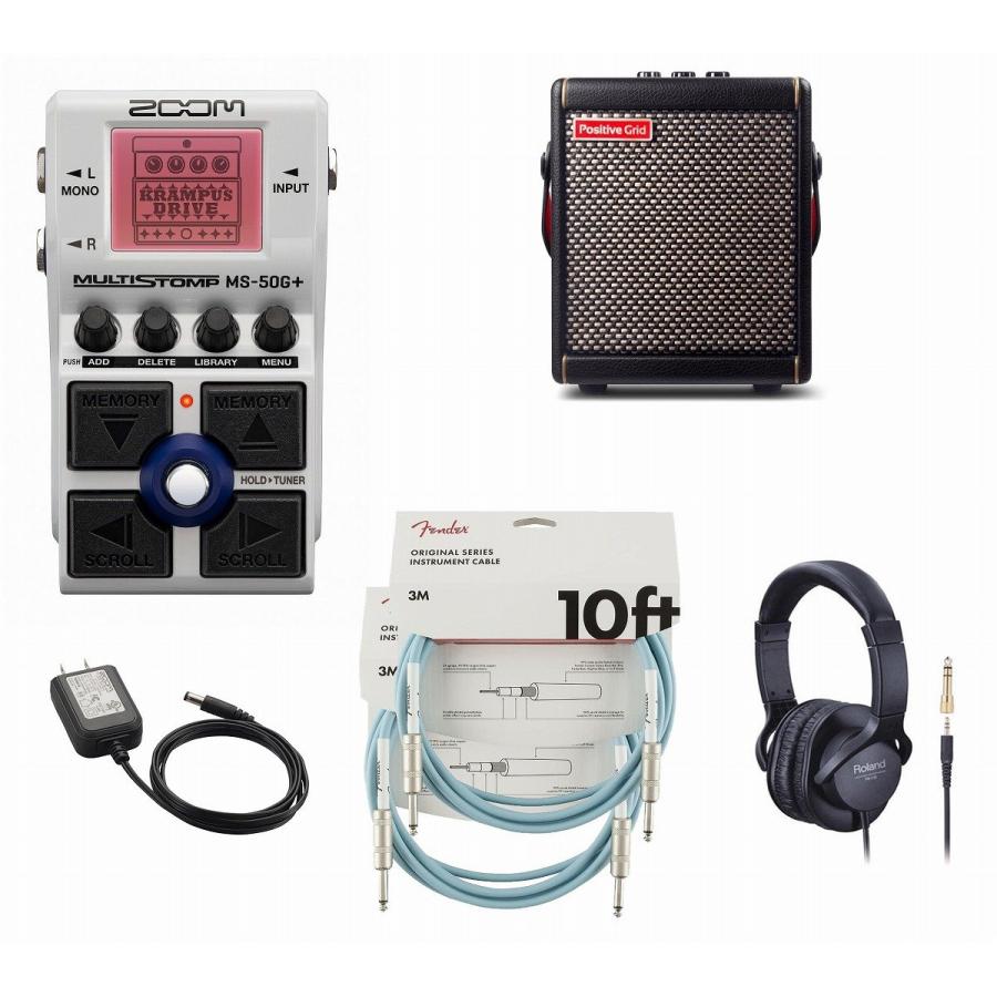 ZOOM MS-50G+ マルチエフェクター 保証期間内 【公式通販】
