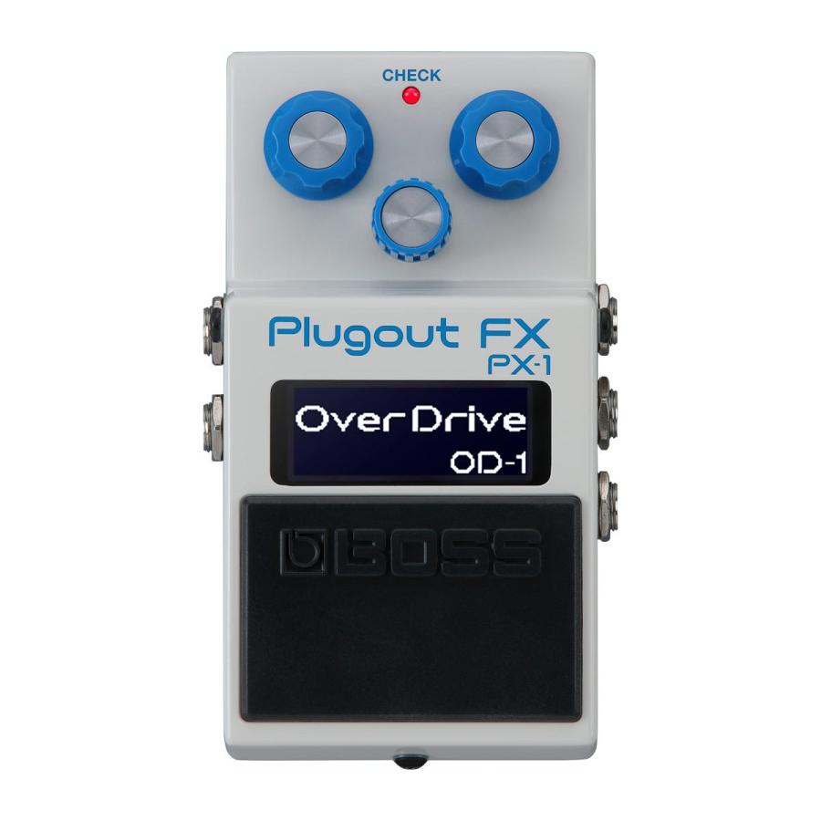 BOSS / PX-1 Plugout FX (自由自在にサウンドメイクセット) FS-7 + FV