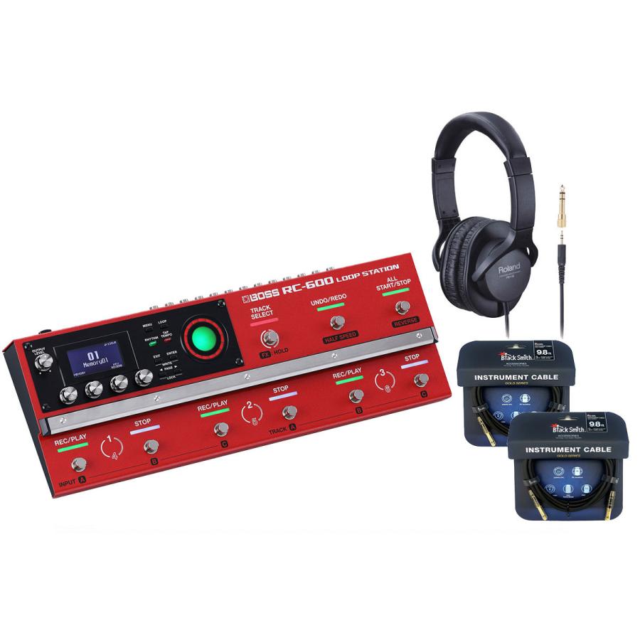 BOSS（楽器、器材） BOSS / RC-600 Loop Station (ヘッドフォン+ギター 