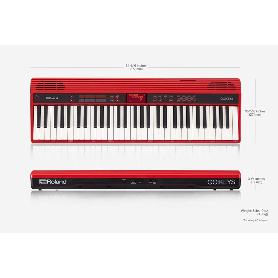 メーカー純正品[充電不要 1年保証] Roland ローランド / GO-61K GO