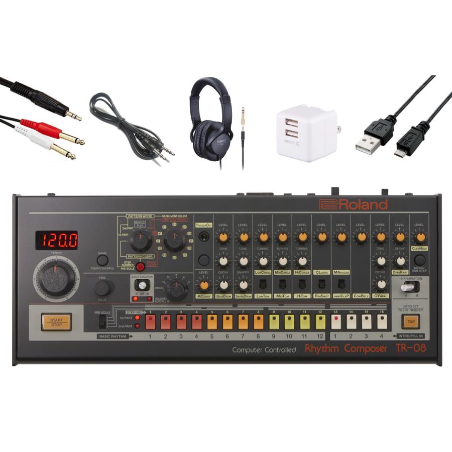 パーカッション・打楽器 Roland TR-08 Roland Boutique TR-08 Rhythm Composer リズムマシン ローランド