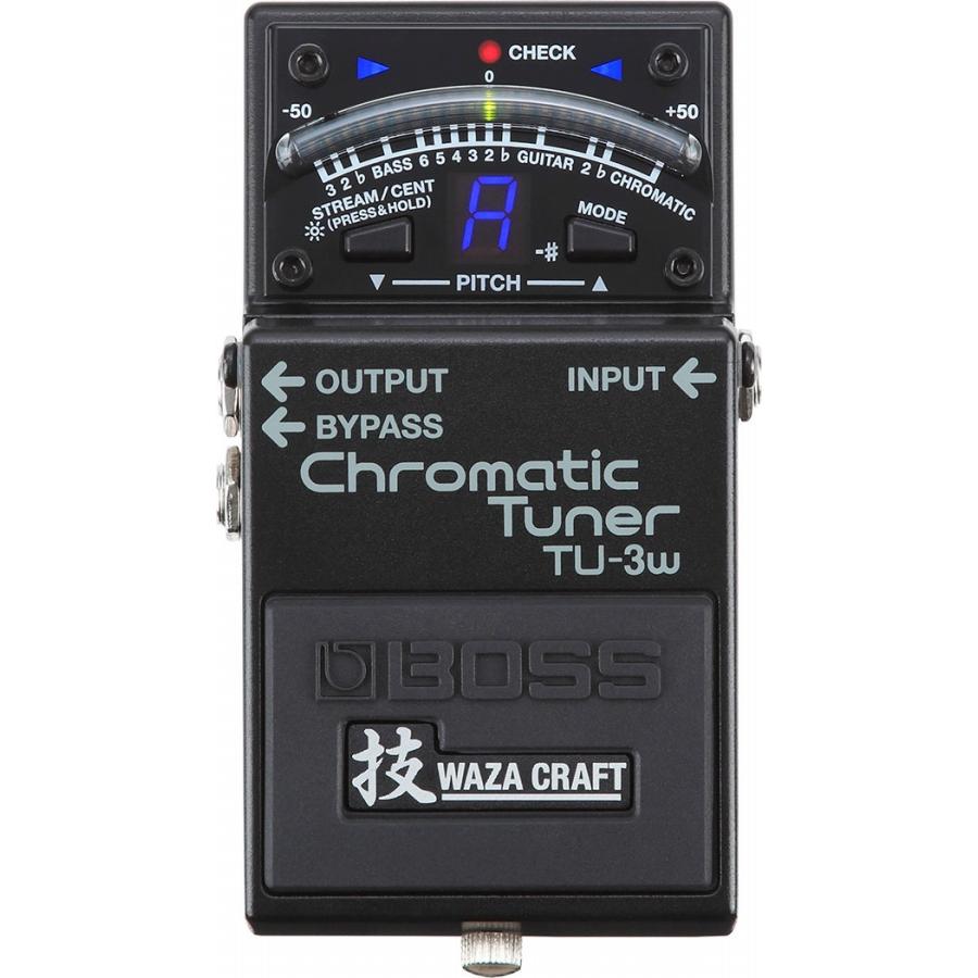 BOSS(楽器、器材) BOSS / TU-3W(J) Chromatic Tuner(純正AC BOSS(楽器、器材) BOSS / TU-3W(J) Chromatic Tuner(純正AC