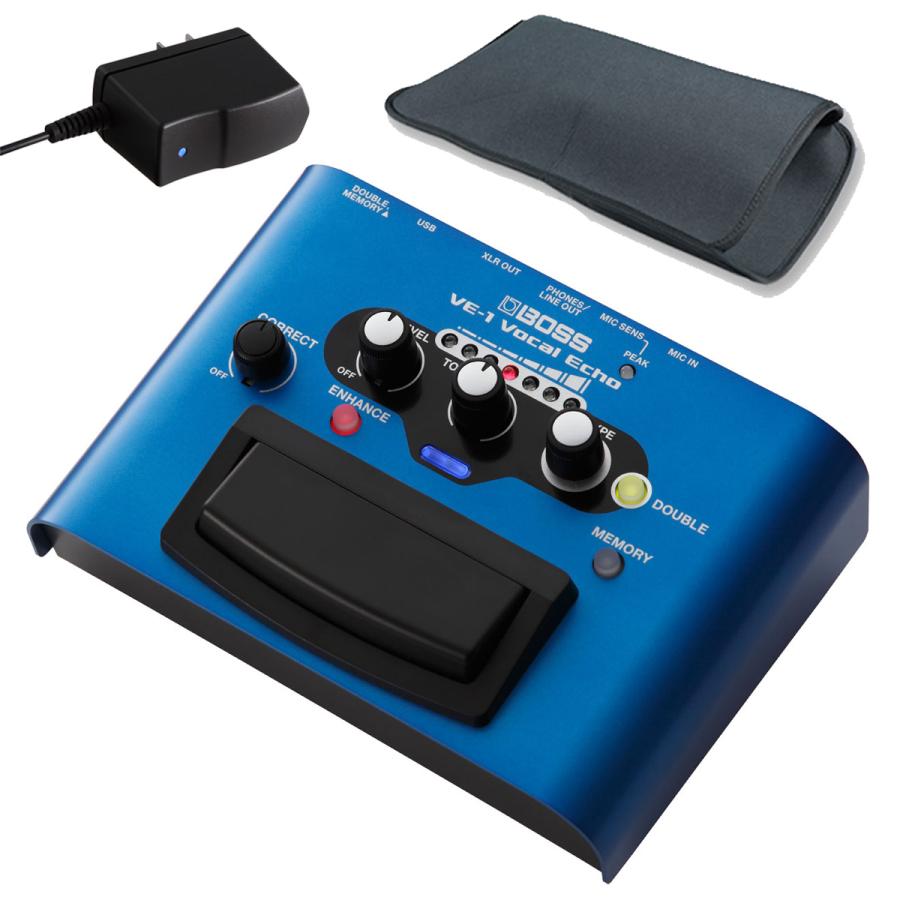 BOSS VE-20 ボーカルエフェクター ACアダプタ付き 純正ACアダプターセット】BOSS VE-20 ボーカルエフェクター 【公式通販】