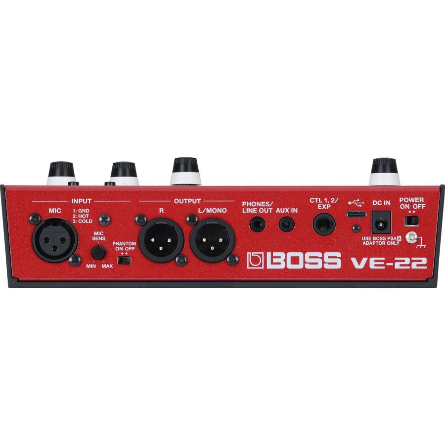 BOSS VE-20 Vocal Performer ACアダプター付き