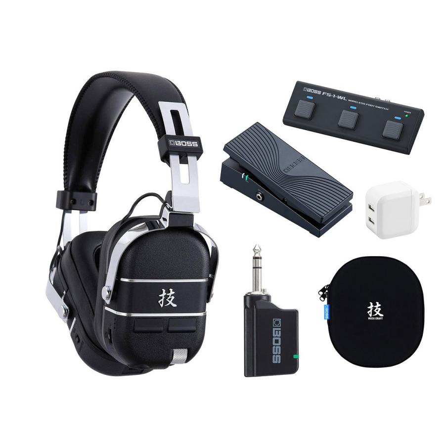 BOSS WAZA-AIR ワイヤレス Amazon.com: BOSS WAZA-AIR Bass Guitar Wireless Headphone