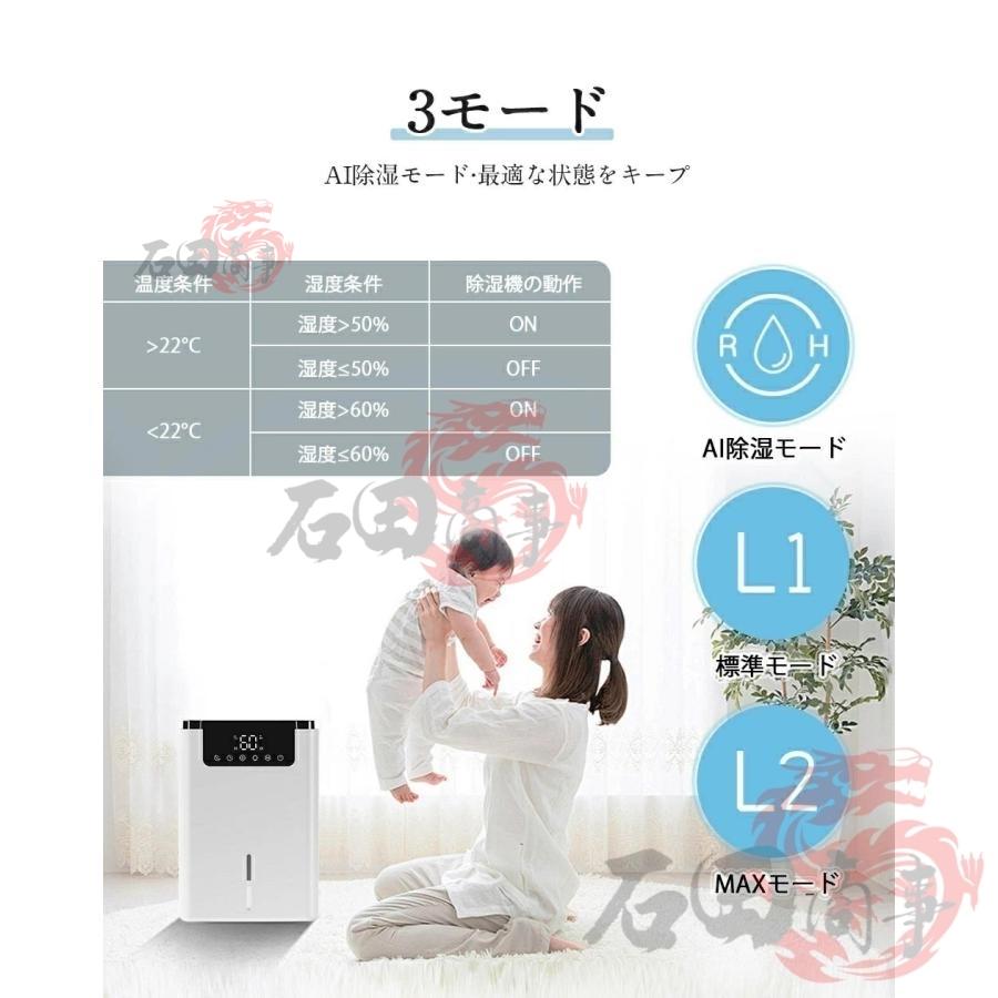 パワフル 除湿機 小型 除湿器 強力除湿 2000ml大容量 省エネ 空気清浄