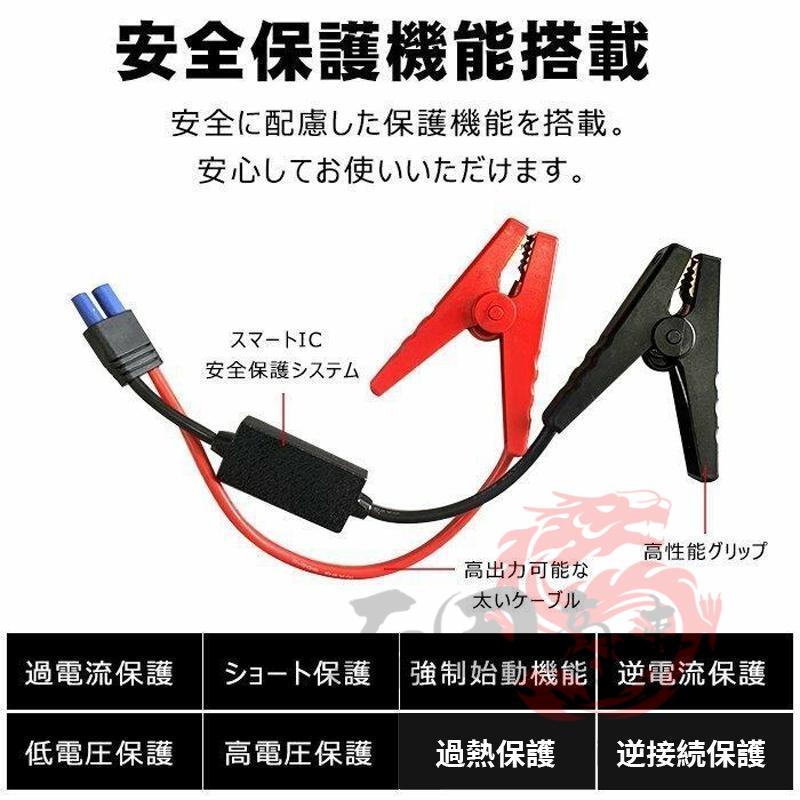 ジャンプスターター 大容量 50000mAh エンジンスターター 12ボルト