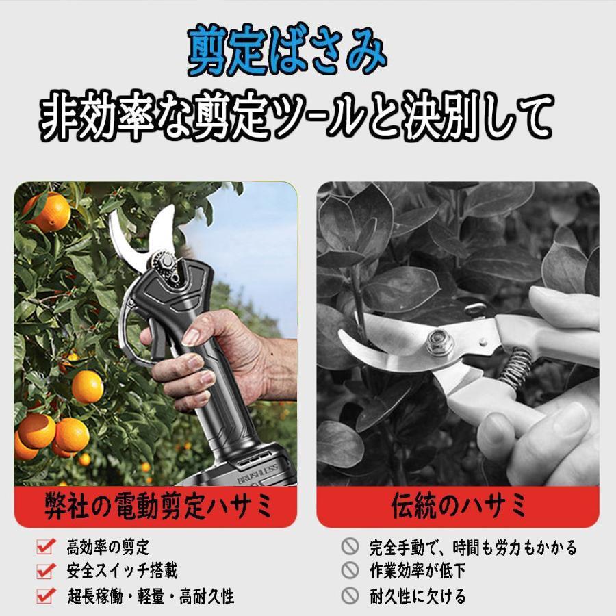2026最新登場 剪定ばさみ 充電式 高枝切り マキタ バッテリー互換 電池