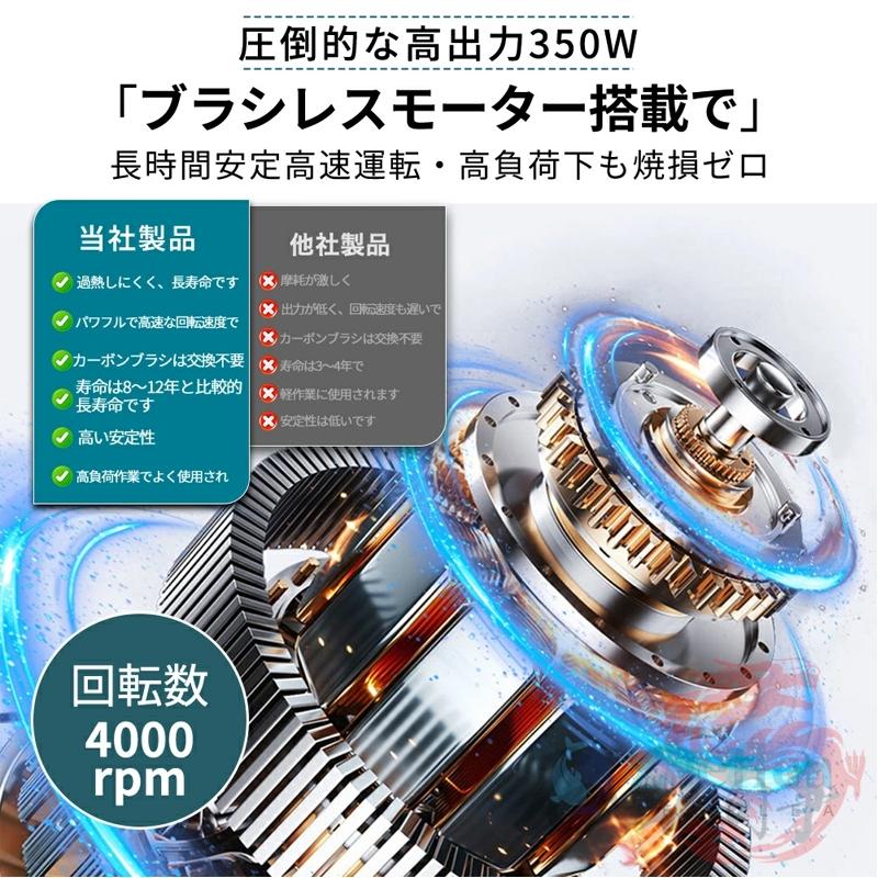 2026新品 電動お掃除ブラシ バスポリッシャー 防水 手持ち式 充電式