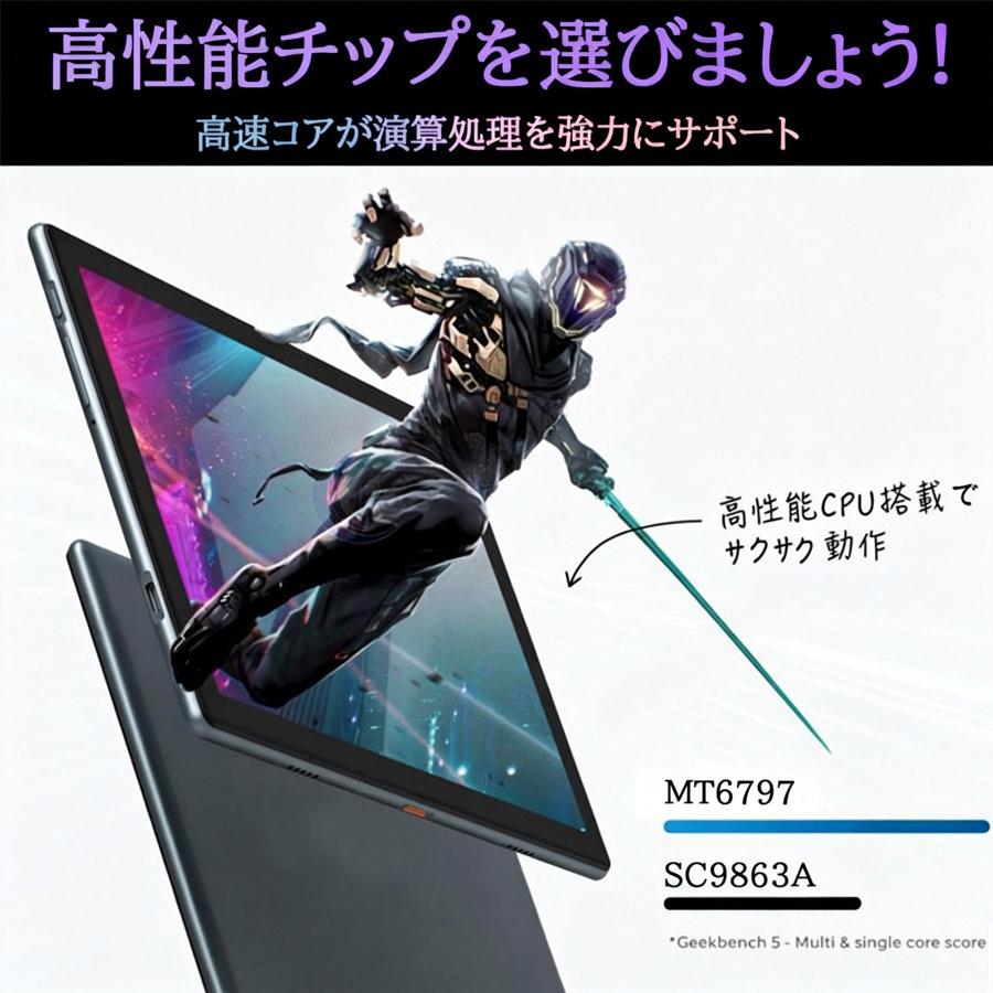 タブレット PC 本体 Android15 10インチ FullHD 2in1 16+512GB 大画面