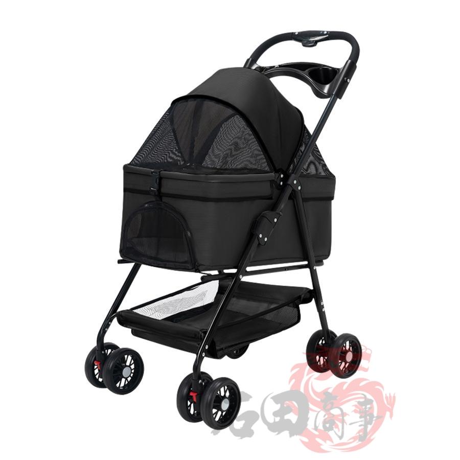 ペットカート 分離 2way ペットカート 軽量 折りたたみ 取り外し 対面式 バスケット 軽快走行 4輪ペットカート ペットキャリー 犬カート 自立可 バギー 爆買_16
