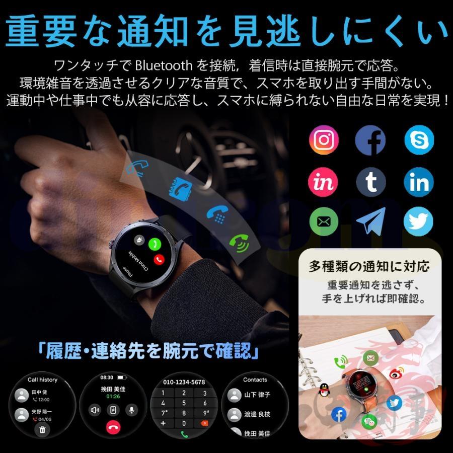 2026最新登場 スマートウォッチ IP68防水 bluetooth5.4 データ分析