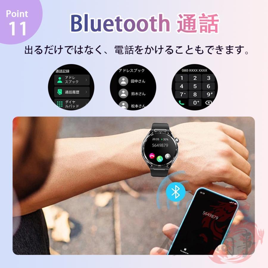 2026最新 スマートウォッチ 24時間体温監視 Bluetooth5.3通話機能 IP67 