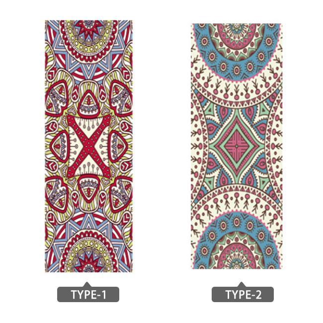 ヨガタオル ヨガラグ ヨガマットタオル 滑り止め 折りたたみ