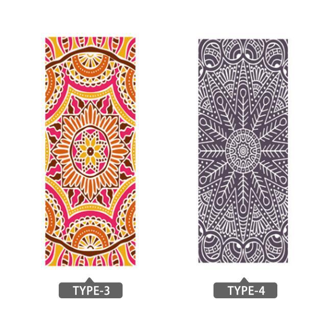 ヨガタオル ヨガラグ ヨガマットタオル 滑り止め 折りたたみ