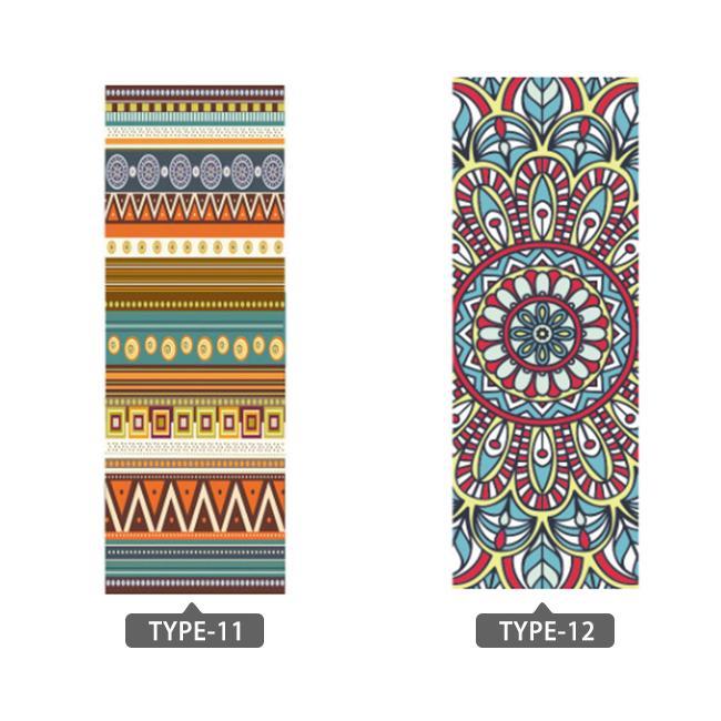 ヨガタオル ヨガラグ ヨガマットタオル 滑り止め 折りたたみ