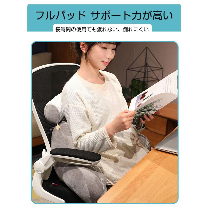 背もたれ クッション もちもち 涼感アイスシルク 2in1多機能クッション
