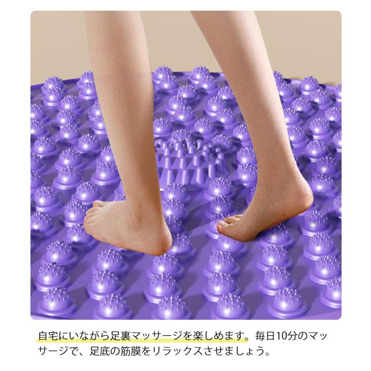 足つぼ マッサージマット ツボ押し 足裏マッサージ マット足踏み 健康