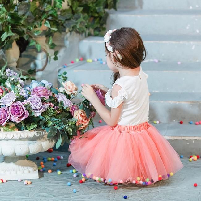 韓国チュールスカート ダンス衣装 ステージ チュチュスカート カラフル ボリューム感イベント キッズ ダンス 玄関先迄納品 Vivalafocaccia Com