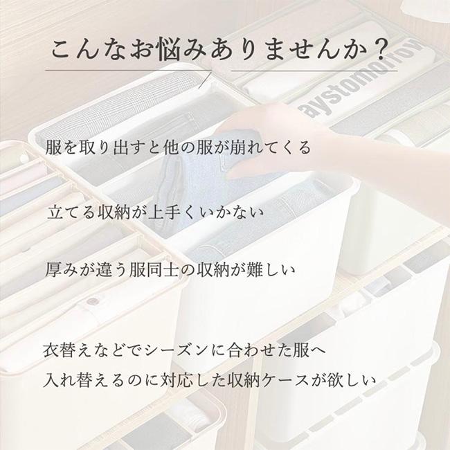 収納ケース ズボン収納 4点セット 収納ボックス 便利 衣類収納ケース