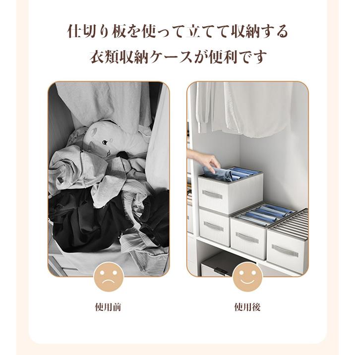 収納ケース ズボン収納 4点セット 収納ボックス 便利 衣類収納ケース