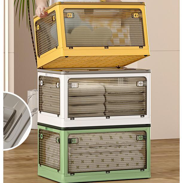 収納ボックス 27L 40*28.5*24cm 3個セット フタ付き 折りたたみ 災害用