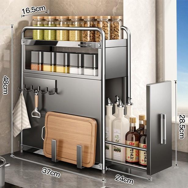 調味料ラック おしゃれ 省スペース コンロ横 隙間収納 隠せる 調味料ラック おしゃれ 省スペース コンロ横 隙間収納 隠せる