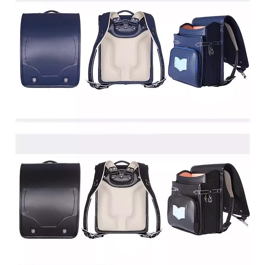 新品 ランドセル 軽量 高級合皮 収納 多機能 大容量 自動ロック 防水 schoolbag 通学 入学 A4フラットファイル対応 レインカバー 男の子 女の子 入学祝人気色の画像